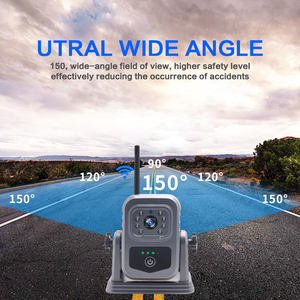 Cámara de respaldo inalámbrica magnética batería incorporada para la aplicación Wifi móvil IP68 compatible con cámara de marcha atrás de 1080P para coche, camión, furgoneta, RV - Product Image 4