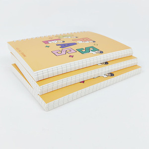 Cuaderno espiral A5 personalizado directo de fábrica, diarios con cubierta de papel de tacto suave, servicio de impresión de cuaderno de bobina - Product Image 2