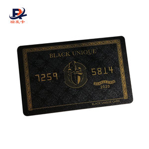 最佳定制胶印Pvc空白签证信用卡，带压花号码 - Product Image 2