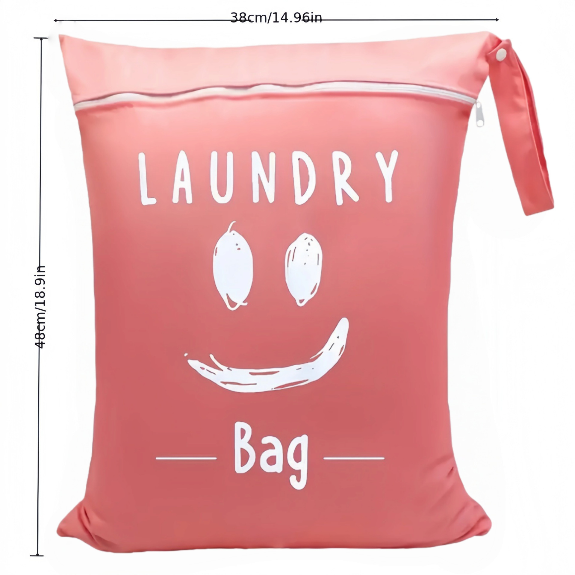 Smiley face pattern-pink