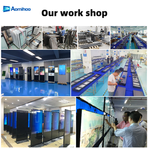 לוח תצוגת LCD מקורה קיוסק מסך מגע טאבלט קיוסק מעמד שילוט דיגיטלי חיצוני TFT 65 אינץ' 75 אינץ' 85 אינץ' 98 אינץ' שחור
