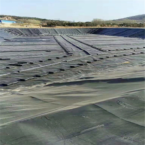 HDPE 0.5mm1mm1.5mmpond内胆防紫外线防水聚氯乙烯聚乙烯膜，用于鱼塘虾池大坝-工业垃圾填埋场