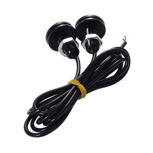23mmホーキーランプカーデイタイムランニングランプ高輝度防水<span class=keywords><strong>LED</strong></span>リバースライトカーグリルデコレーション
