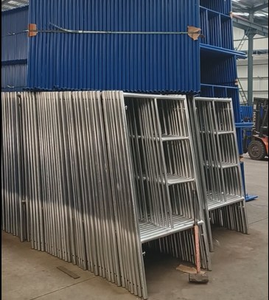 7ft กรอบนั่งร้าน zytj. X 5ft X 10FT หอนั่งร้านแบบกลิ้ง2ระดับ Set2-Rung เฟรม + วงเล็บปีกกา + แพลตฟอร์ม