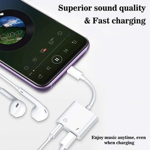 2 in 1 USB Type C to 3.5mm Digital <strong>Audio</strong> <strong>Adapter</strong> with DAC Type C to 3.5mm Aux Splitter <strong>Audio</strong> Headphone Jack <strong>Adapter</strong>