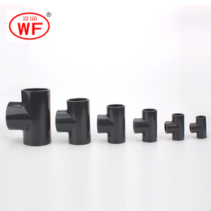 WF 20-315mm UPVC Tee CPVC Tee <strong>PVC</strong> Tee Tube Connector Plastic 3 <strong>Way</strong> Tube Connector for Water Drain Pipe Fitting <strong>PVC</strong>