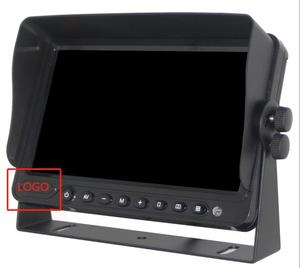 Monitor de autobús AHD de 9 pulgadas de fábrica ISO, Monitor de cámara de entrada de vídeo de 3 canales para Vista trasera de camión inversa - Product Image 5