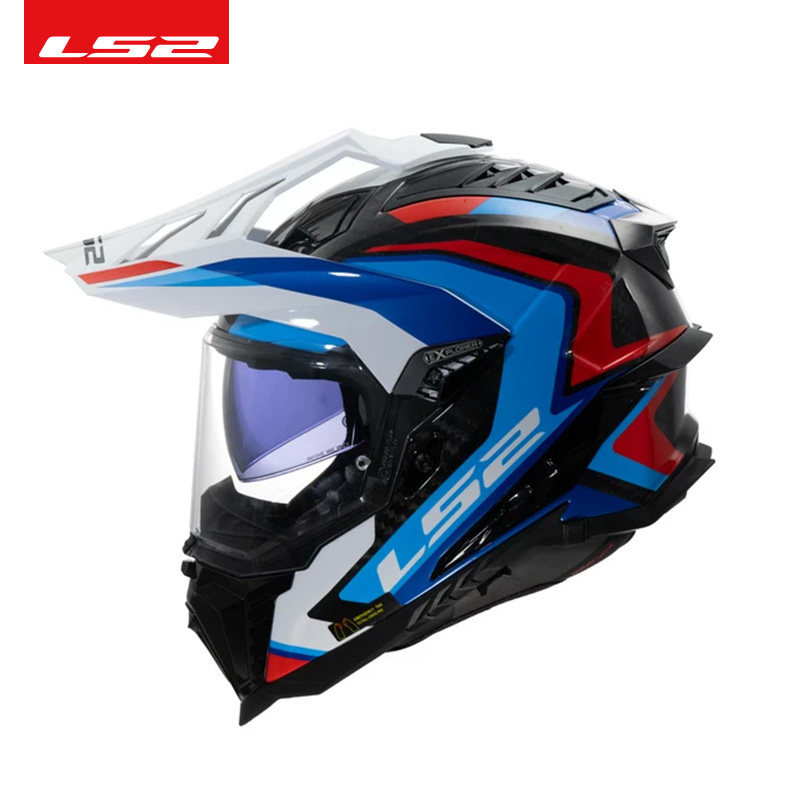 Carbon fiber 6k blue-red cutting-edge