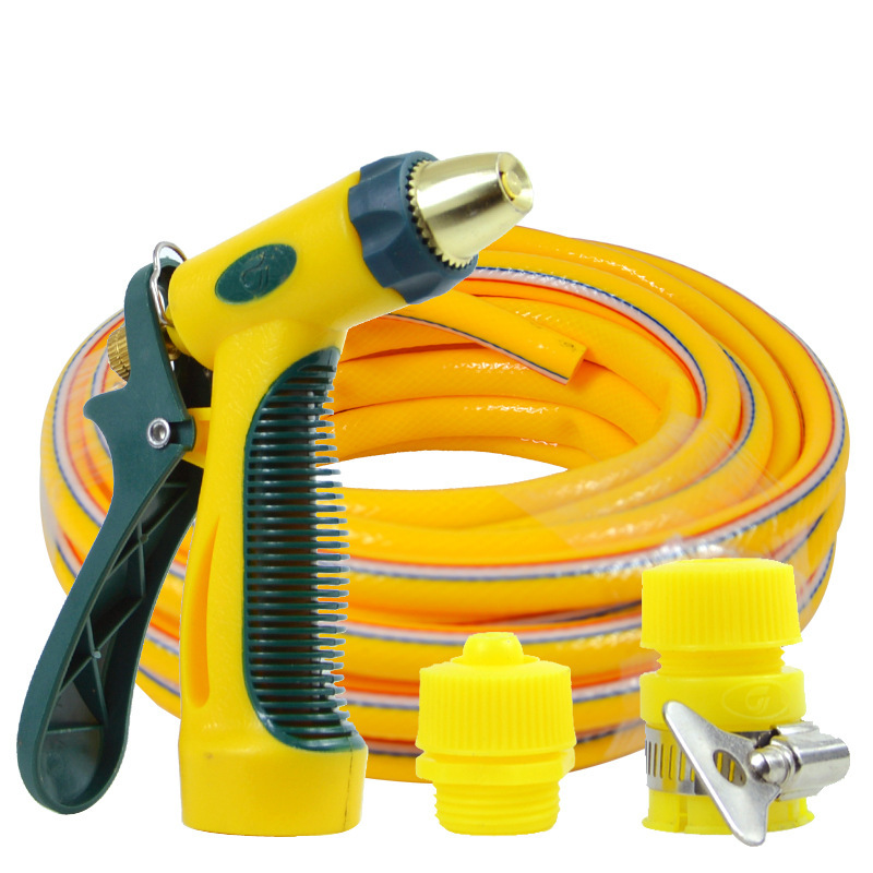 Yellow explosion-proof water hose for water gun