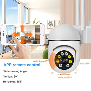 Cámara IP HD 1080P Aplicación exterior Wifi Cámara PTZ Seguridad CCTV Detección humana Cámara externa - Product Image 2