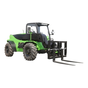 3t kapasite 7m ulaşmak teleskopik işleyici hızlı takma çatal ve kovalar çok amaçlı kullanım - Product Image 1