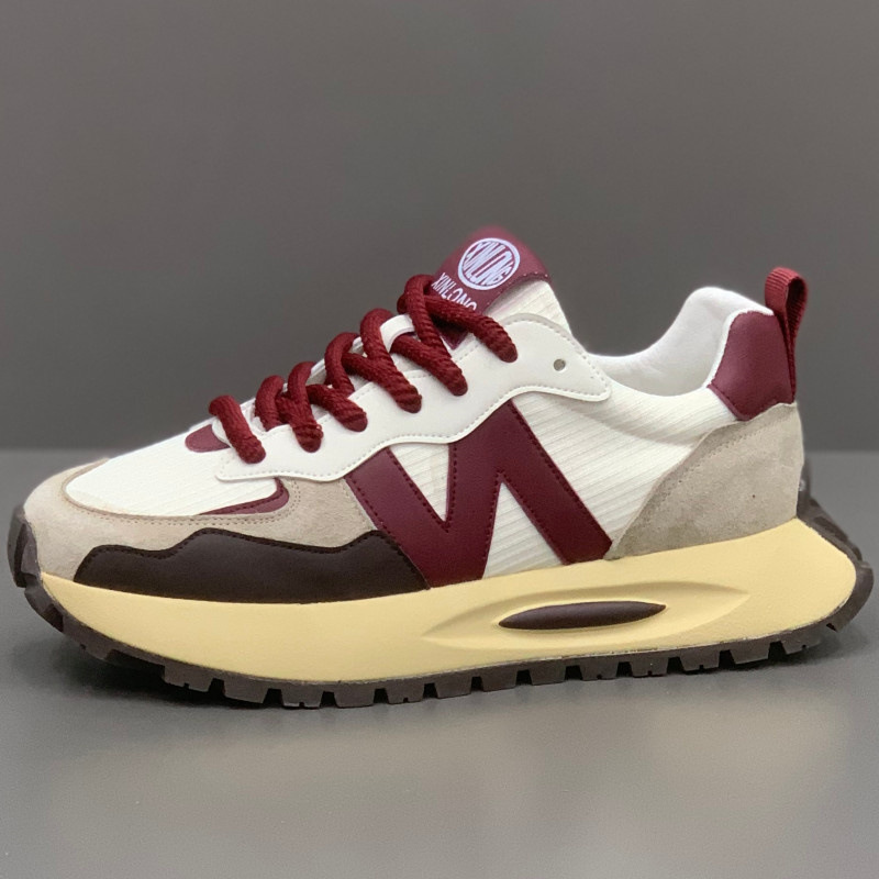White and red