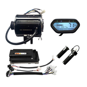 QSMOTOR 3000W Mid-drive BLDC <strong>Motor</strong> With 428 <strong>Sprocket</strong> and Sine Wave Controller Votol EM-150 for <strong>Electric</strong> Motorcycle