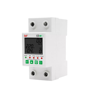 Interruttori WIFI Smart MCB Over Curent Timer interruttore digitale sotto-tensione protettore relè di tensione regolabile 220V 63A - Product Image 3