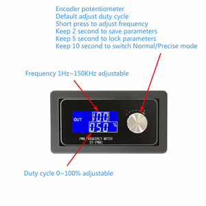 <strong>Pwm</strong> <strong>Pulse</strong> Frequency Duty Cycle Adjustable Module Square Wave Rectangular Wave Signal Generator Xy-pwm1 - Product Image 5