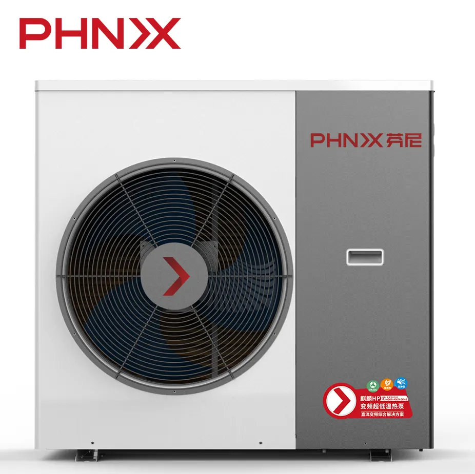 PHNIX-bomba de calor de aire a agua para calefacción doméstica, inversor de CC monobloque R410A, barato