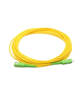 Sıcak satış LSZH Fiber optik yama kablosu APC 3.0mm Singlemode G652D Simplex 2m 5m FTTH kullanımı için - Product Image 1
