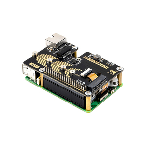 Lampone Pi 5 PCIe a M.2 NVME SSD RTL8111H ad alte prestazioni Gigabit Ethernet RJ45 compatibile con la dimensione 2230/2242/2260/2280