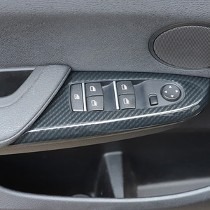 9pcs BM W11-16 X3X4 F25F26 Carbon Fiber Patch Source Factory Interior Modified Shift Frame Center Control Door Armrest - Product Image 4