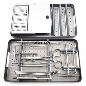 Mini Fragment Instrument <strong>Kit</strong> Small Fracture Installation Set Small Fragment Instrument Set Veterinary Orthopedic Instruments - Product Image 2