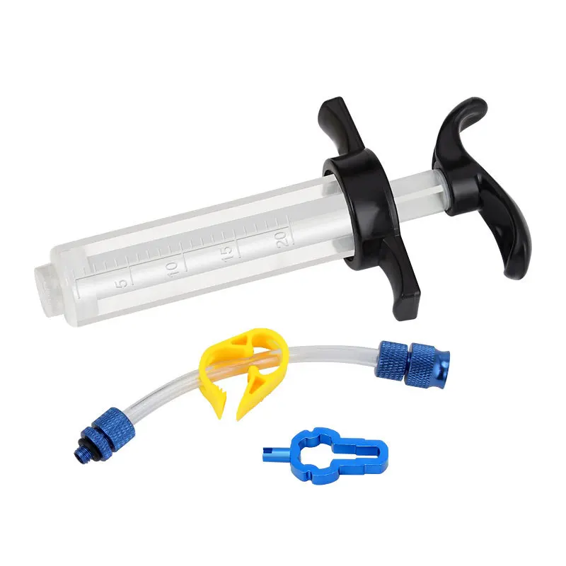 Fiets Tubeless Band Vloeibare Injectie Tool Tire Tubeless Kit Injector Spuit Rubberen Slang Kit Voor Mtb Fiets Reparatie Tool