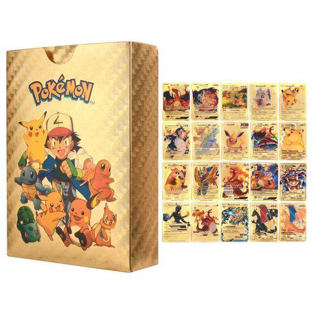 55 gold cards-domestic card-english card