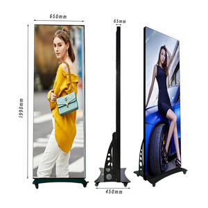 หน้าจอโปสเตอร์อิเล็กทรอนิกส์แบบ LED พร้อมรีโมทควบคุมโทรศัพท์มือถือสีหลัก - Product Image 3