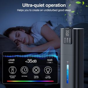 Telecomando runico Super silenzioso aromaterapia nebbia Abs Aroma diffusore 8L pavimento in piedi umidificatore ad ultrasuoni per ufficio - Product Image 6