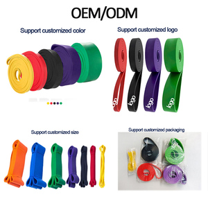 Resistencia Entrenamiento en casa Elástico Estiramiento Caucho Látex Mini Loop Band Gimnasio Ejercicio Resistencia Loop Bands - Product Image 5