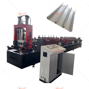 Macchina automatica per la formatura di rulli per arcareccio in acciaio ondulato Purlin PLC sistema di controllo per costruzione di industrie di piastrelle usate - Product Image 1