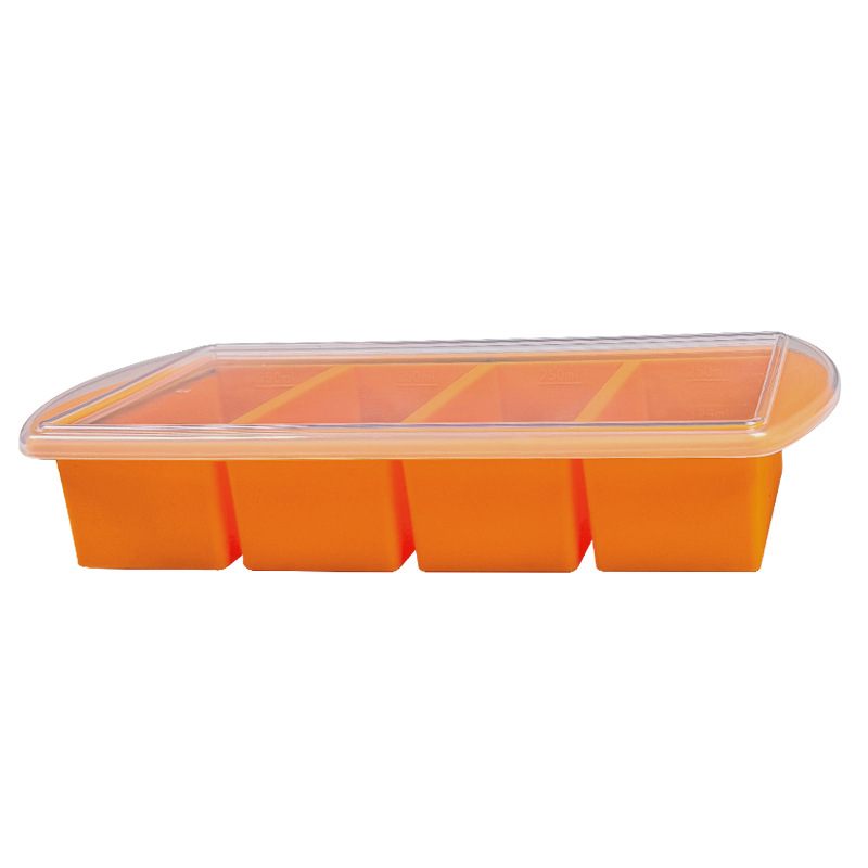 Orange - 4 Compartment