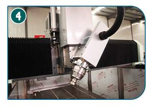 CE Certified <strong>4</strong> <strong>Axis</strong> <strong>CNC</strong> <strong>Router</strong> Rotate Device Swing Head Multi-Spindle 3D Woodworking Machine Tool Feeding Vacuum Table Surface - Product Image 3