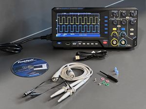 PeakTech <strong>P</strong> 1404 100Mhz/2 Ch 1 Gs/<strong>S</strong> Digital Storage Oscilloscope Portable Benchtop Dso Oscilloscope For Electronics <strong>Testing</strong> - Product Image 6