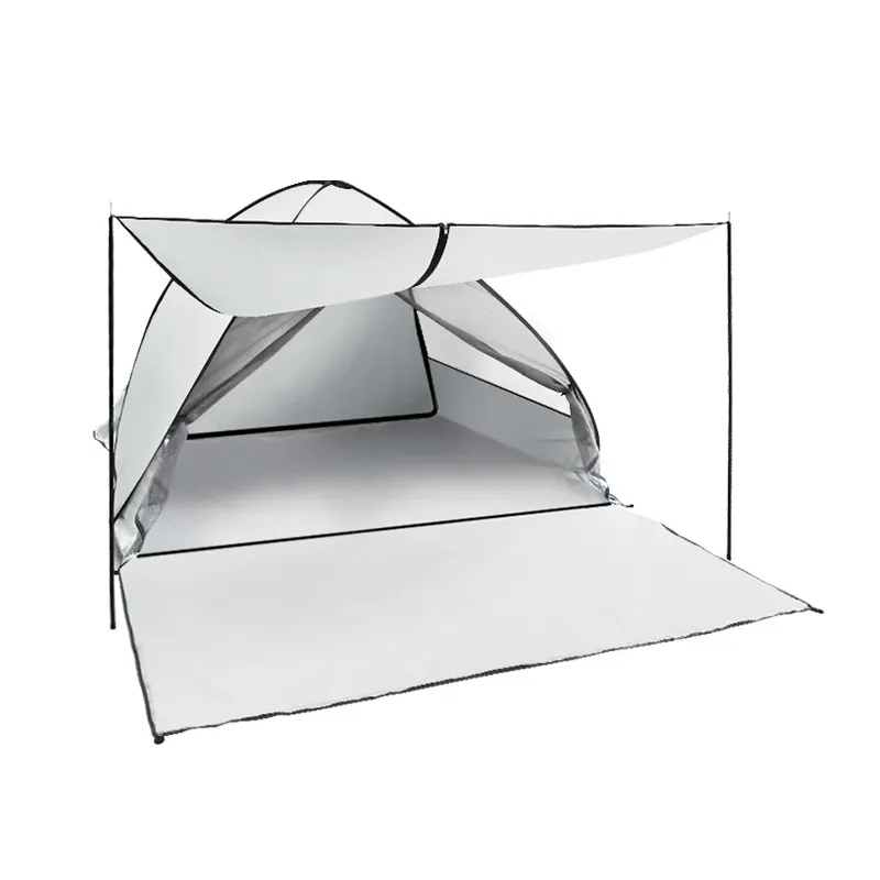 Zaino in spalla per esterni 2-3 persone impermeabile pieghevole Logo personalizzato tenda da sole tenda da campeggio tenda da spiaggia con ombra