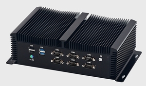 Fanless <strong>Embedded</strong> Industrial <strong>Computer</strong> Intel Core I7 10870H 9750H 8core 2LAN 6COM GPIO 3*HD-MI Display I5 10200H Desktop Mini Pc - Product Image 4