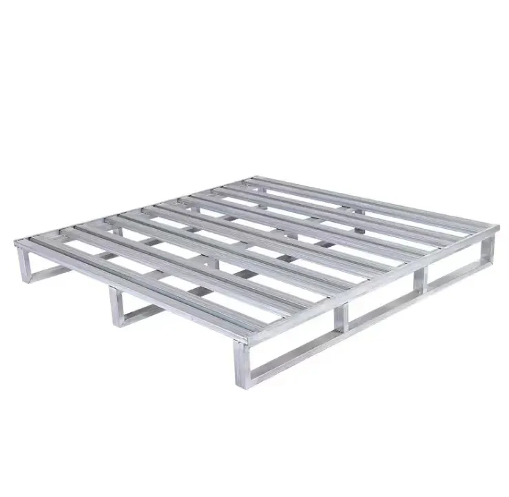 Pallet d'acciaio resistenti su ordinazione del cuscinetto di carico del Pallet del carrello elevatore del magazzino del fornitore professionale Euro Pallet d'acciaio del ferro da vendere