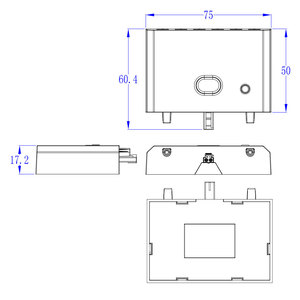 Manufacturer Smart LED RF <strong>Controller</strong> Cabinet Lighting System 12V <strong>PWM</strong> Manual Dimmers Home LED Control Box - Product Image 4