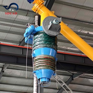 Sistema de carga a granel de contenedores Precio de fabricación Cargador móvil Llenado de cemento Sistema de alimentación de silo automático Transportador de tornillo de barrena - Product Image 6