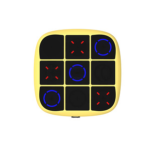 Durable Plastic Board <strong>Game</strong> 3-In-<strong>1</strong> Handheld Puzzle <strong>Game</strong> Smart Portable Tic-Tac-Toe