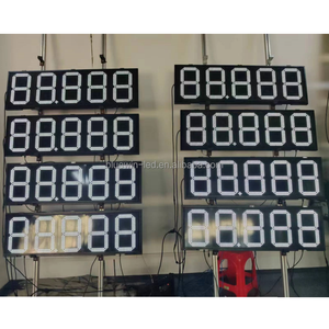 หน้าจอแสดงผล LED WiFi 7 ส่วนจอแสดงผล 8.888 ผู้ผลิตป้ายราคาก๊าซ LED - Product Image 4
