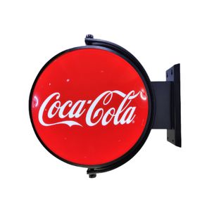 Tùy chỉnh LED hộp đèn cho quảng cáo bên tường treo cho quần áo trà sữa Nail Salon tự động xoay sắt vỉ - Product Image 1