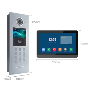 7 Inch Smart Video Doorbell Phone <strong>Intercom</strong> <strong>System</strong> for Multi-Apartment Home Security <strong>Touch</strong> <strong>Button</strong> Access - Product Image 6
