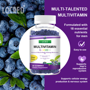 Oem Hot Sale Multivitamine Gummies Voor Volwassenen Vitamine C D B12 & Zink Gearomatiseerde Optimale Voeding Voor Mannen En Vrouwen - Product Image 5