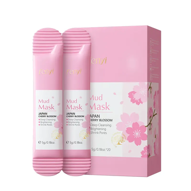 Masque Sakura simple de voyage 5g, soins du visage, nettoyage en profondeur, élimination des points noirs, soins de la peau pour tous les types de peau, offre spéciale