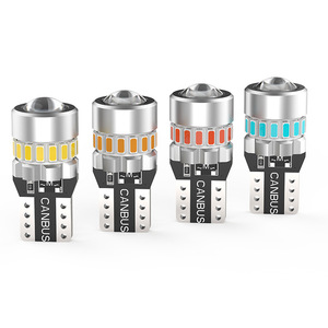 Neoglow ไฟโดมภายในรถ T10 LED ใหม่3014ถอดรหัส18SMD12V อุปกรณ์เสริมไฟ18 SMD W5W - Product Image 2