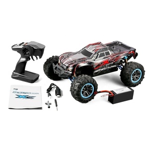Yüksek hızlı RC 100 + km/h fırçasız hobi radyo kontrol dublör araba su geçirmez yürüyüş araçlarda Metal taban Off Road 1:10 2.4Ghz - Product Image 2