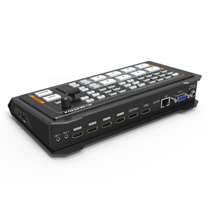 Avmatrix HVS0402U NEW <strong>4</strong> hdmi <strong>Input</strong> <strong>Switcher</strong> OBS Live Streaming Video <strong>Switcher</strong> with Luma Key, Chroma Key, FTB/ PIP for Tally