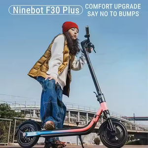 מחיר המפעל החדש ninebot f30 בתוספת קטנוע חשמלי 30-40 ק "מ 350w מבוגר 10 אינץ 'קטנוע קיפול