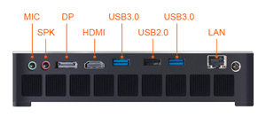 GSHファンレスデスクトップPCミニファイアウォールVPNコンピューター産業用Win10コンピューターミニPC - Product Image 6