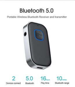 2 in 1 HIFI Wireless Bluetooth 5.0 Bluetooth-Adapter Empfänger Sender 3,5mm Bluetooth-Audio empfänger Sender für Auto - Product Image 4